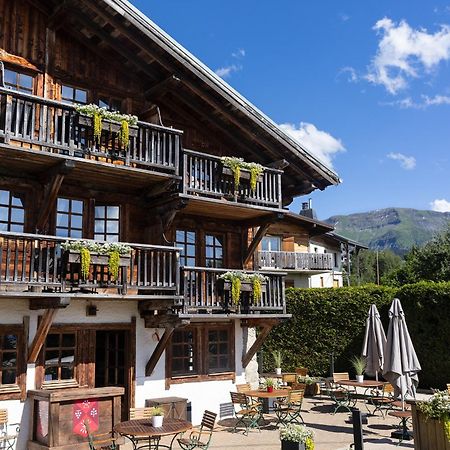 La Ferme Du Golf Hotell Megève Exteriör bild
