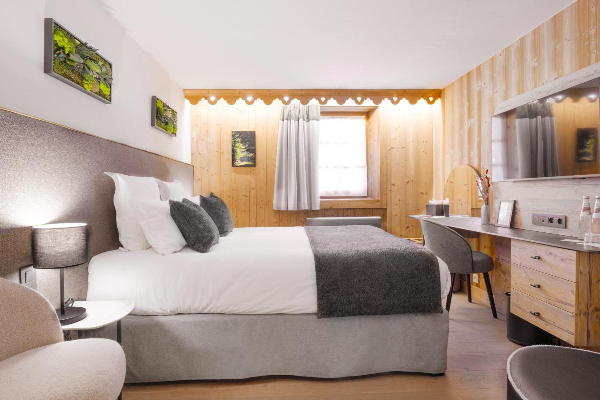 La Ferme Du Golf Hotell Megève Exteriör bild