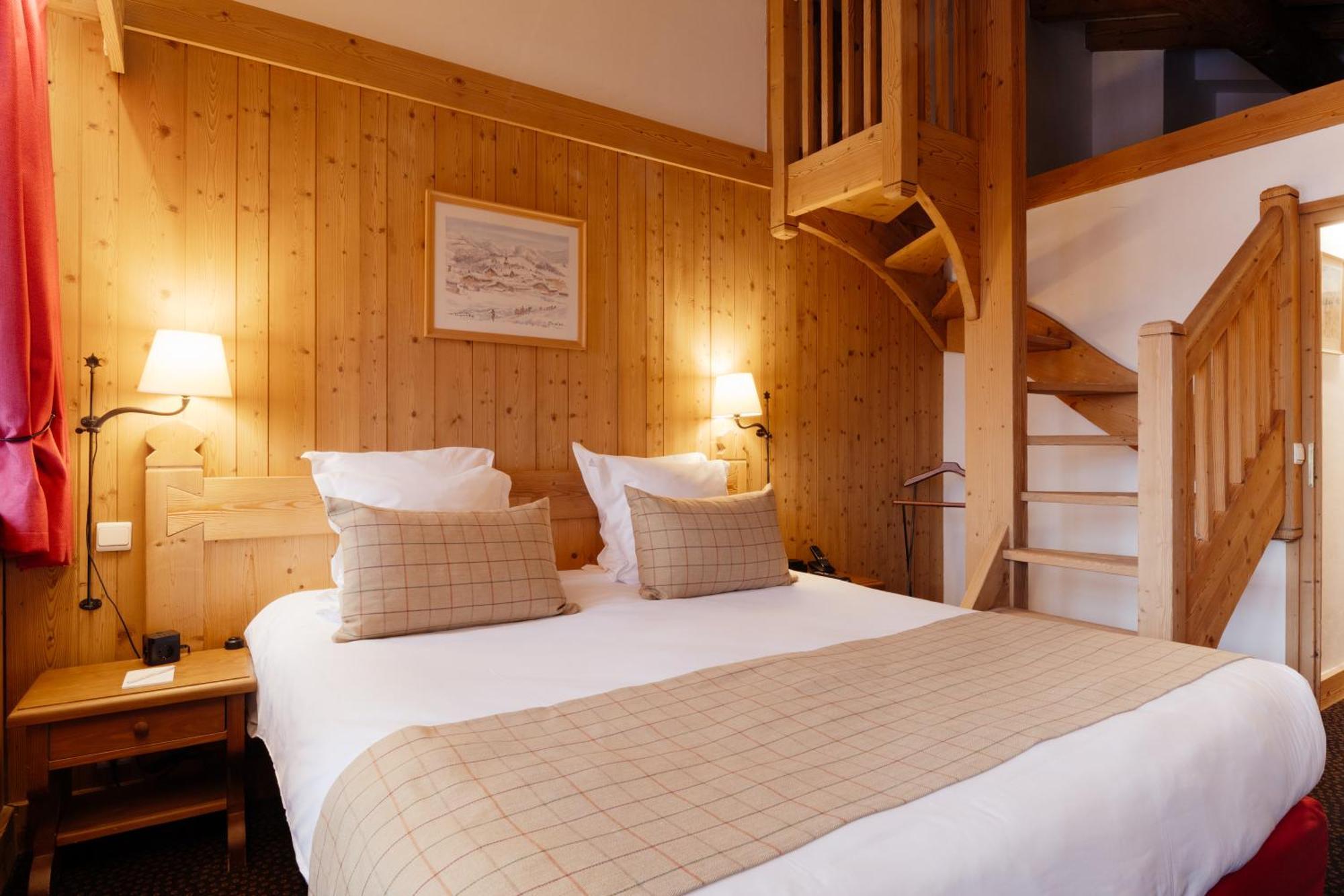 La Ferme Du Golf Hotell Megève Exteriör bild