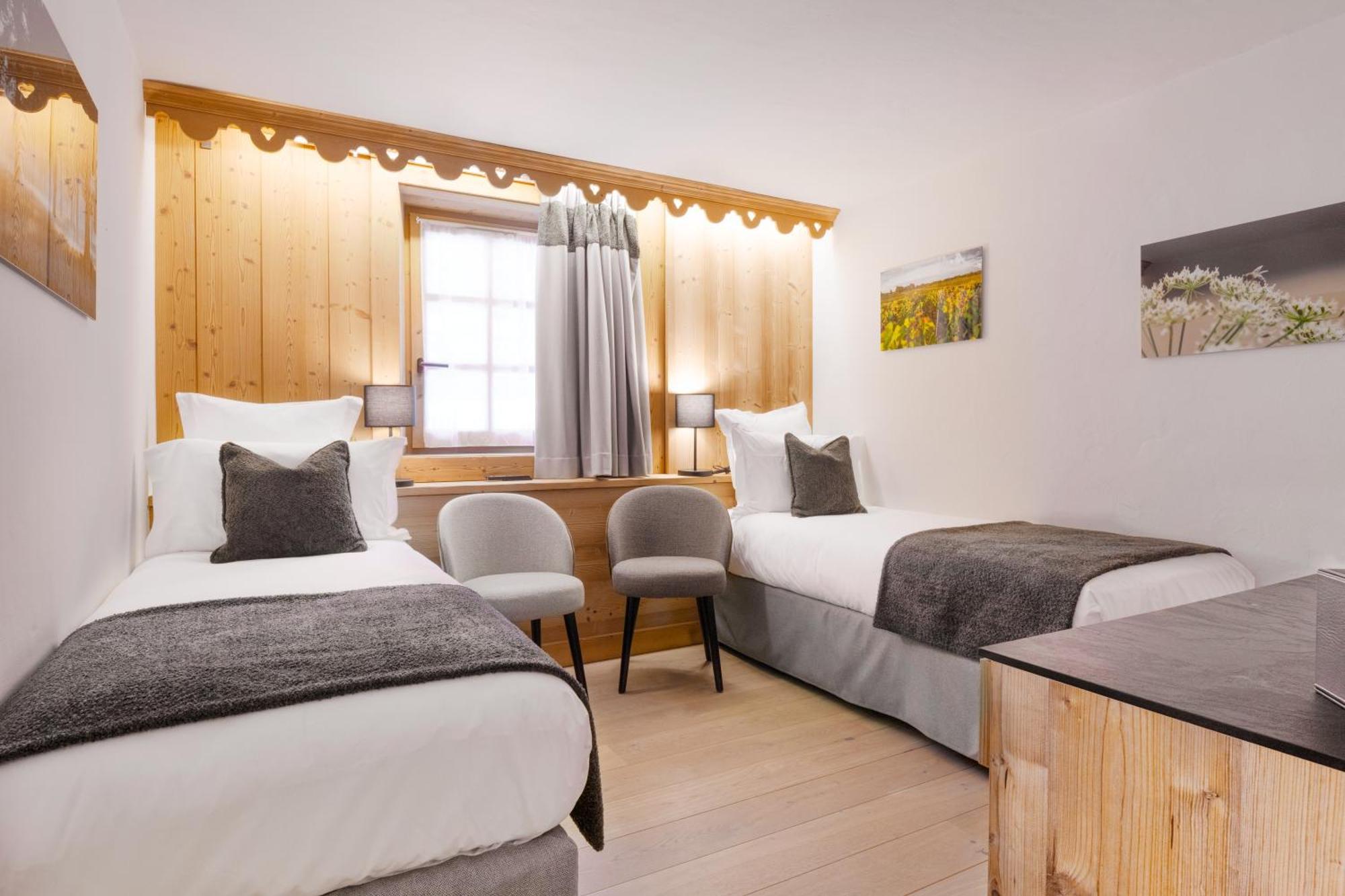 La Ferme Du Golf Hotell Megève Exteriör bild