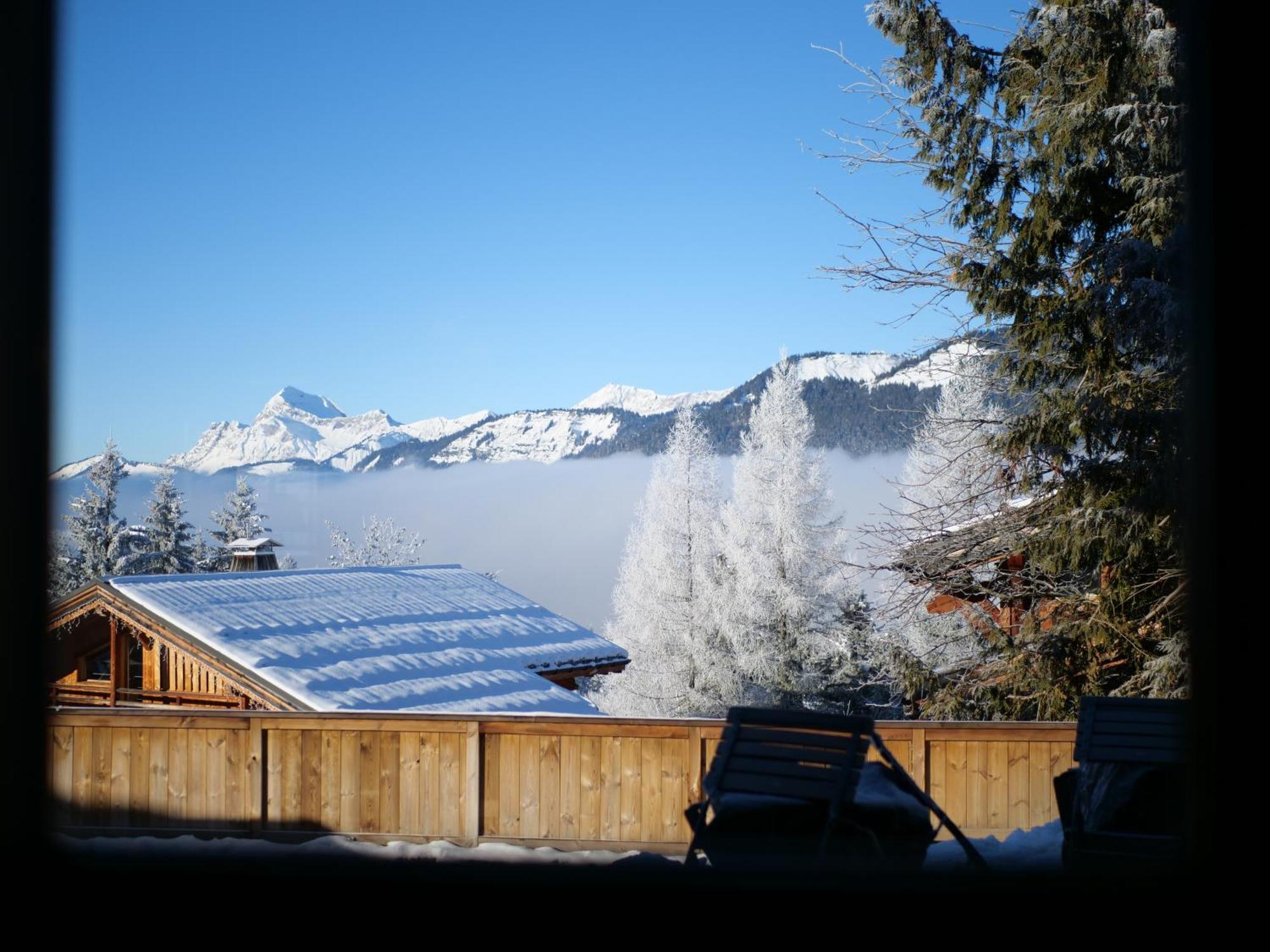 La Ferme Du Golf Hotell Megève Exteriör bild