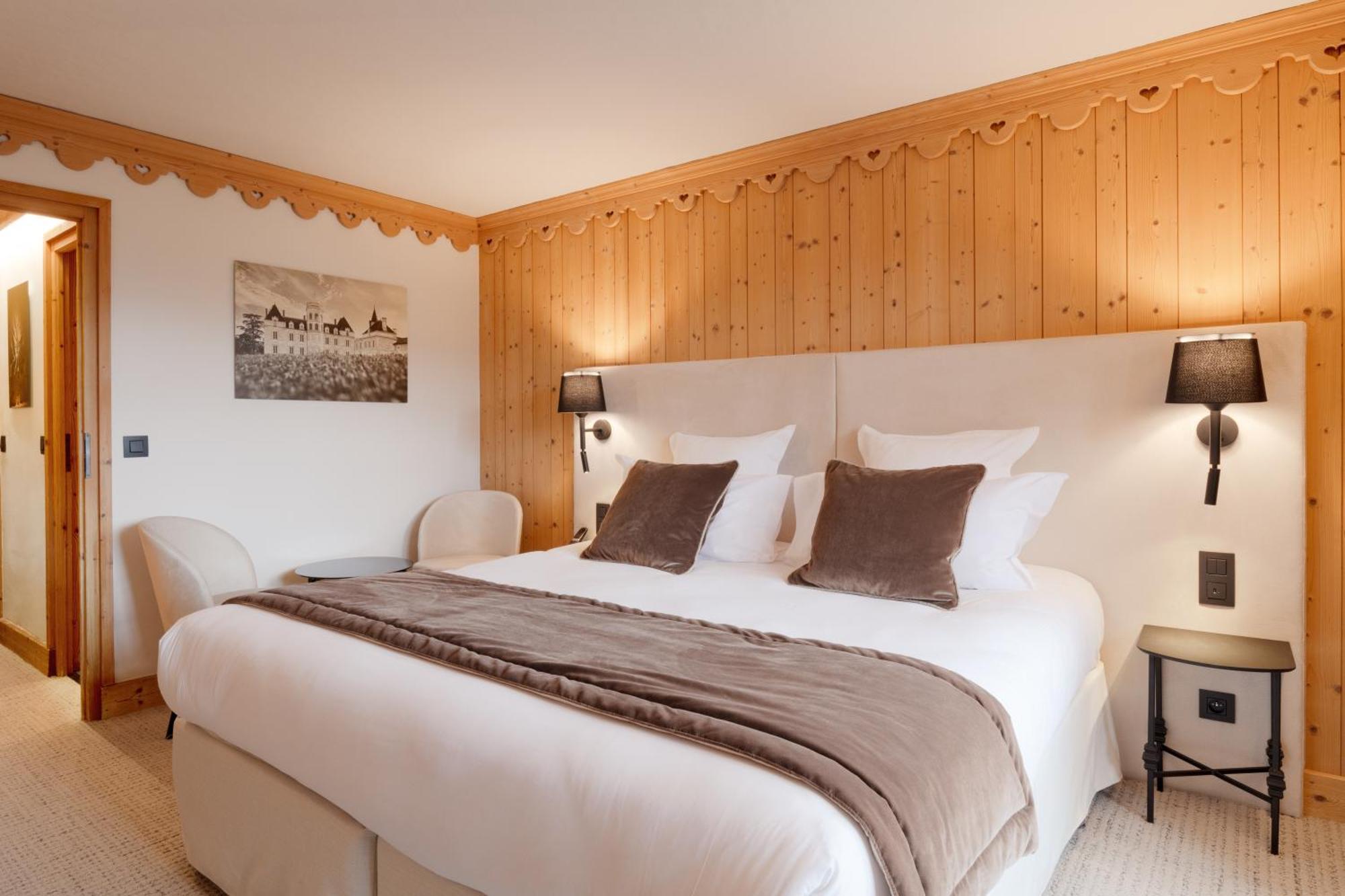 La Ferme Du Golf Hotell Megève Exteriör bild