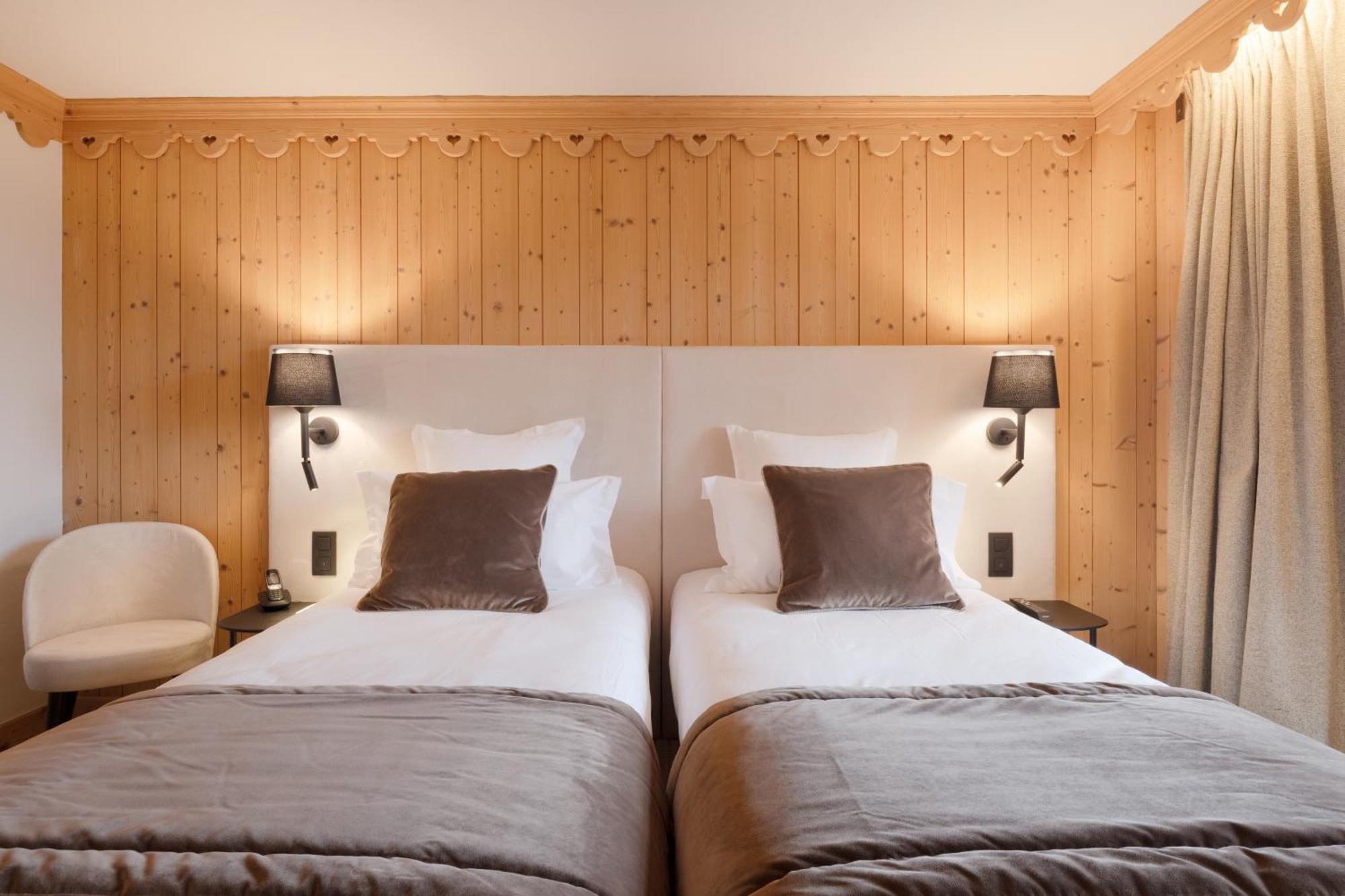 La Ferme Du Golf Hotell Megève Exteriör bild