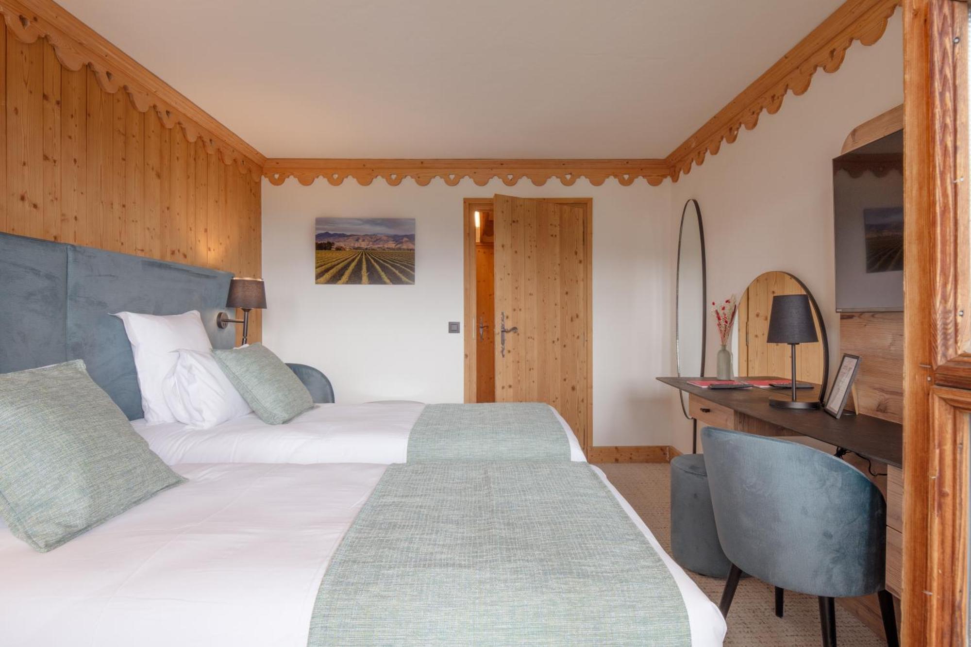 La Ferme Du Golf Hotell Megève Exteriör bild