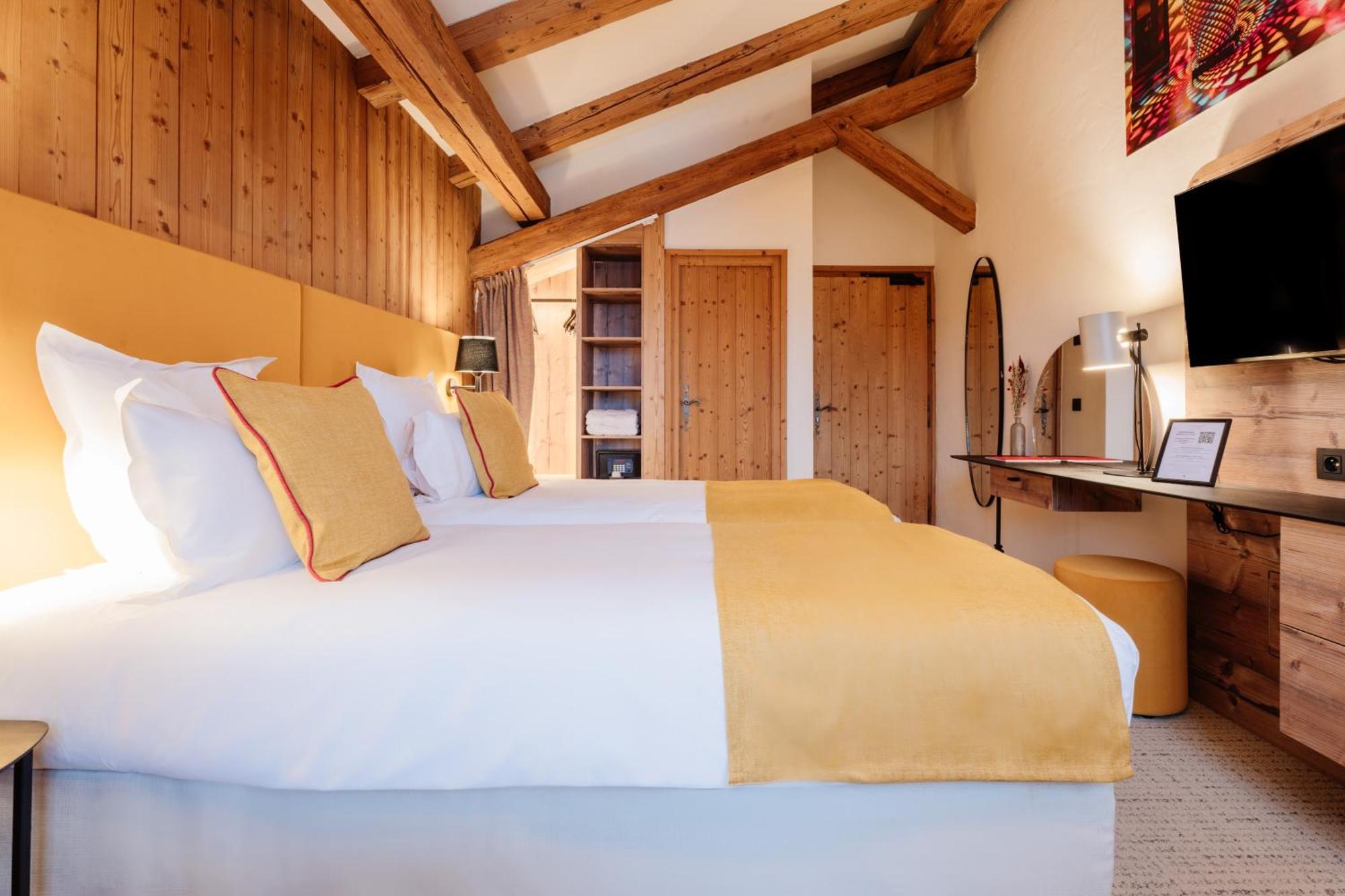 La Ferme Du Golf Hotell Megève Exteriör bild