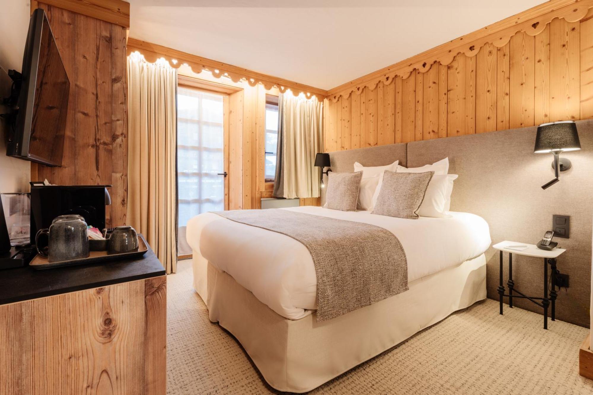 La Ferme Du Golf Hotell Megève Exteriör bild