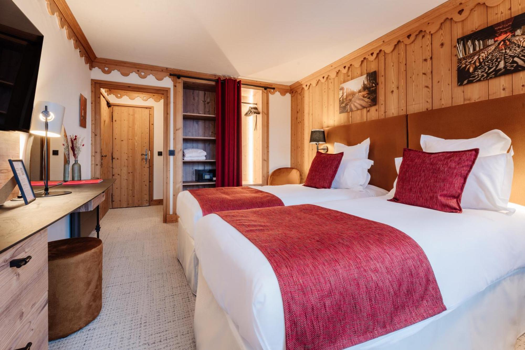 La Ferme Du Golf Hotell Megève Exteriör bild