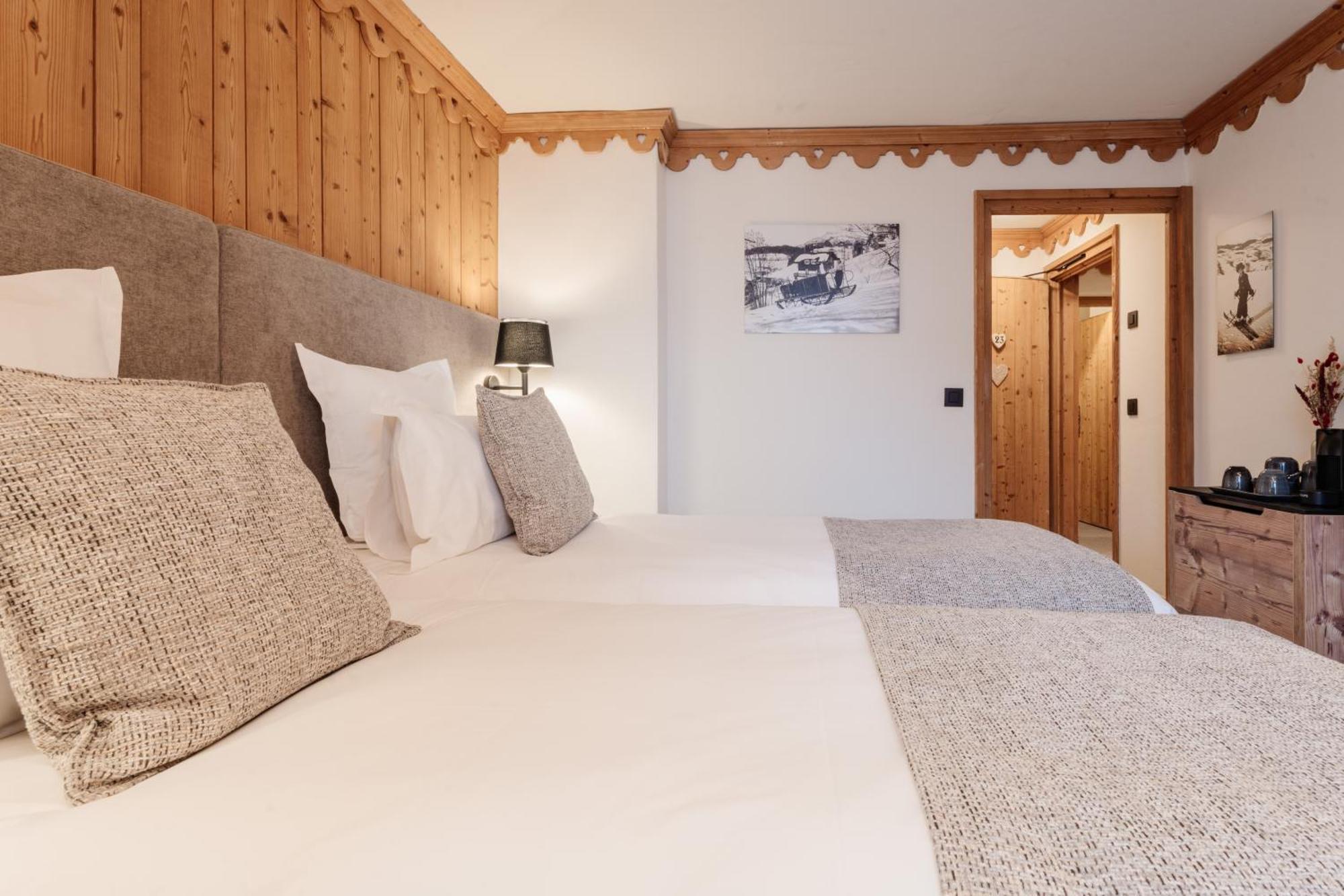 La Ferme Du Golf Hotell Megève Exteriör bild