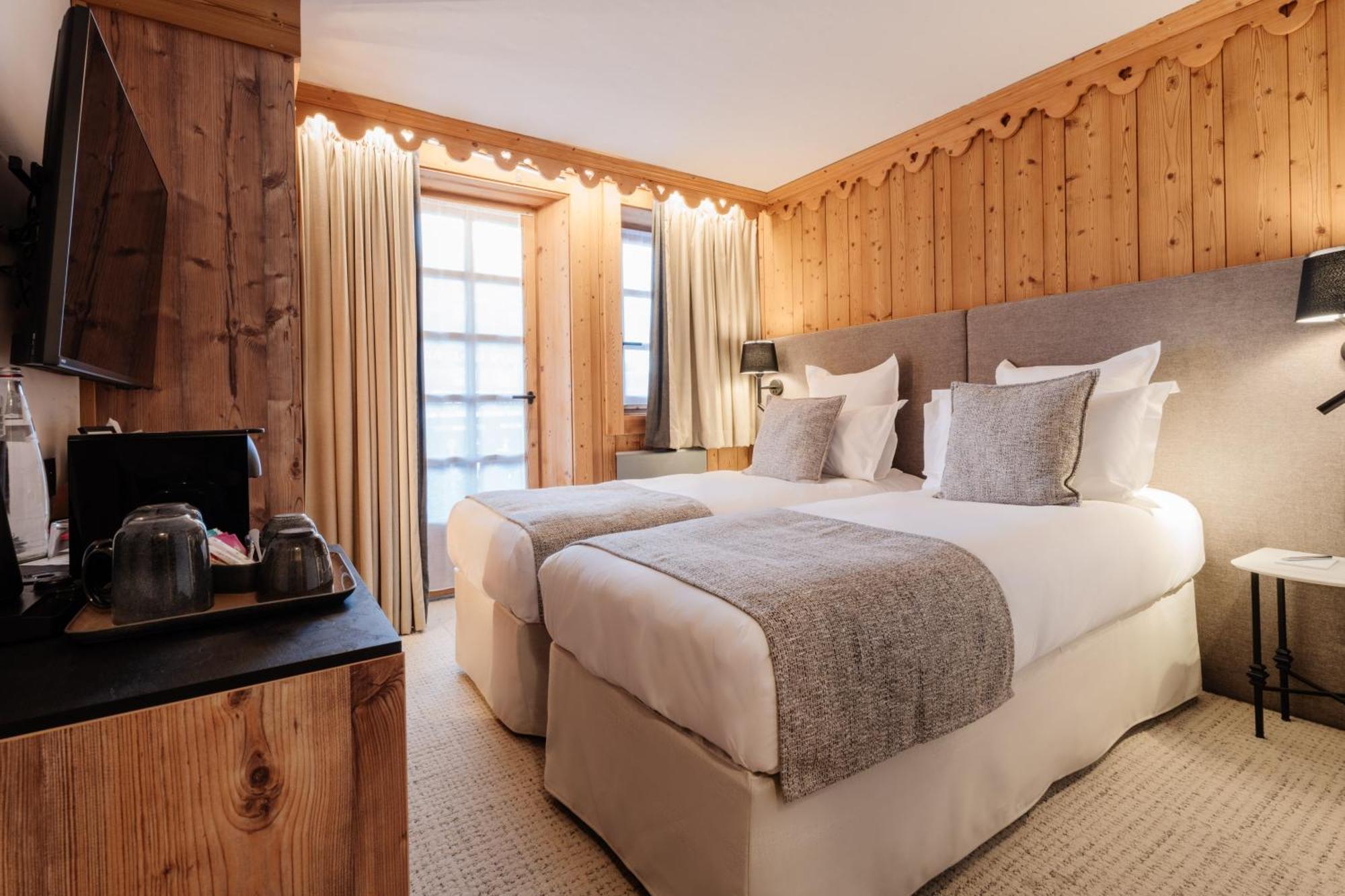 La Ferme Du Golf Hotell Megève Exteriör bild