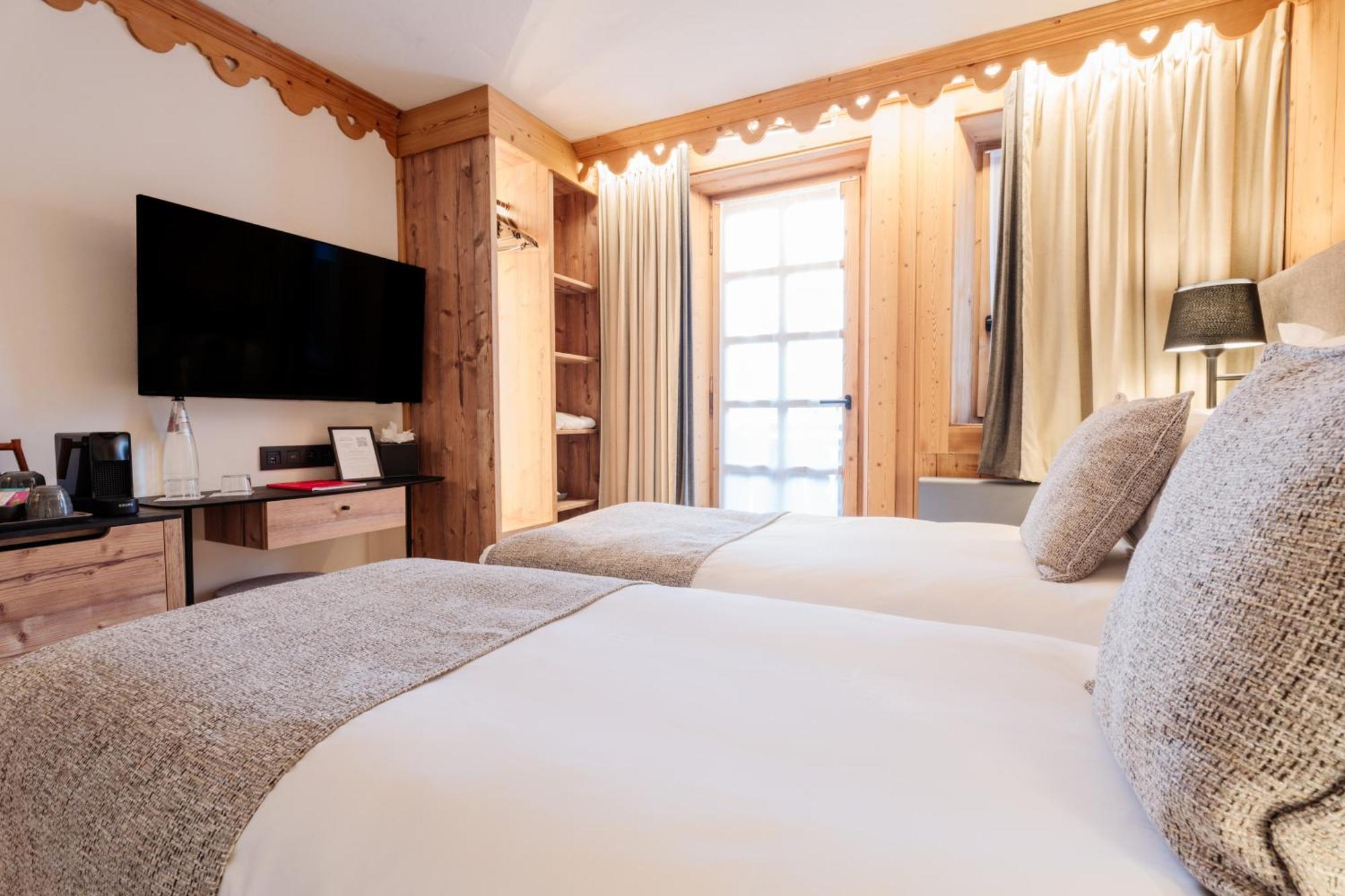 La Ferme Du Golf Hotell Megève Exteriör bild
