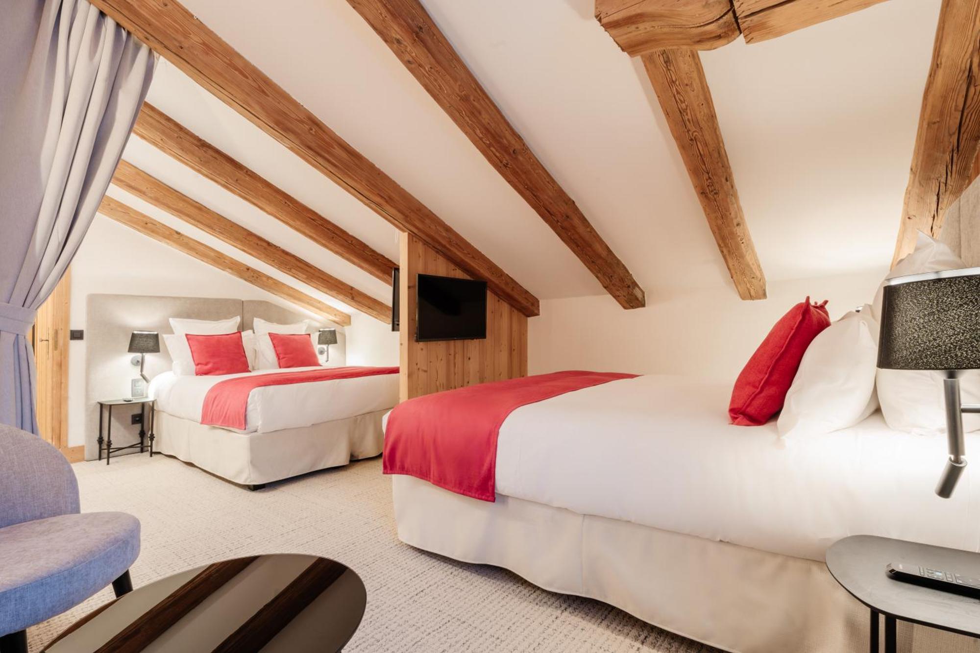 La Ferme Du Golf Hotell Megève Exteriör bild