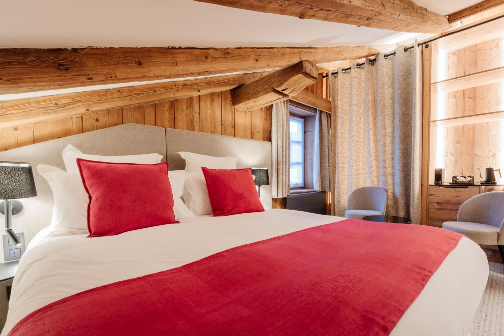 La Ferme Du Golf Hotell Megève Exteriör bild