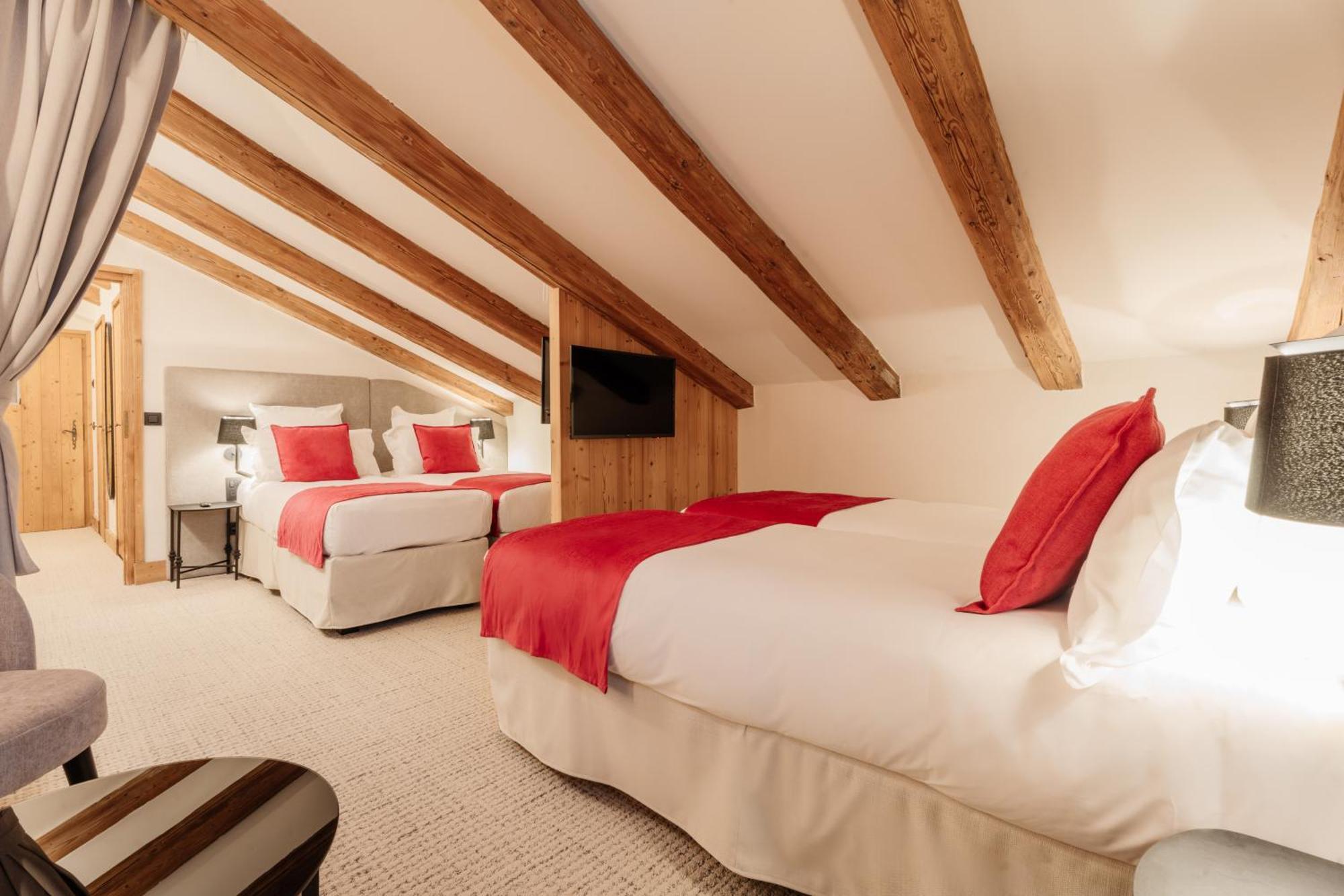 La Ferme Du Golf Hotell Megève Exteriör bild