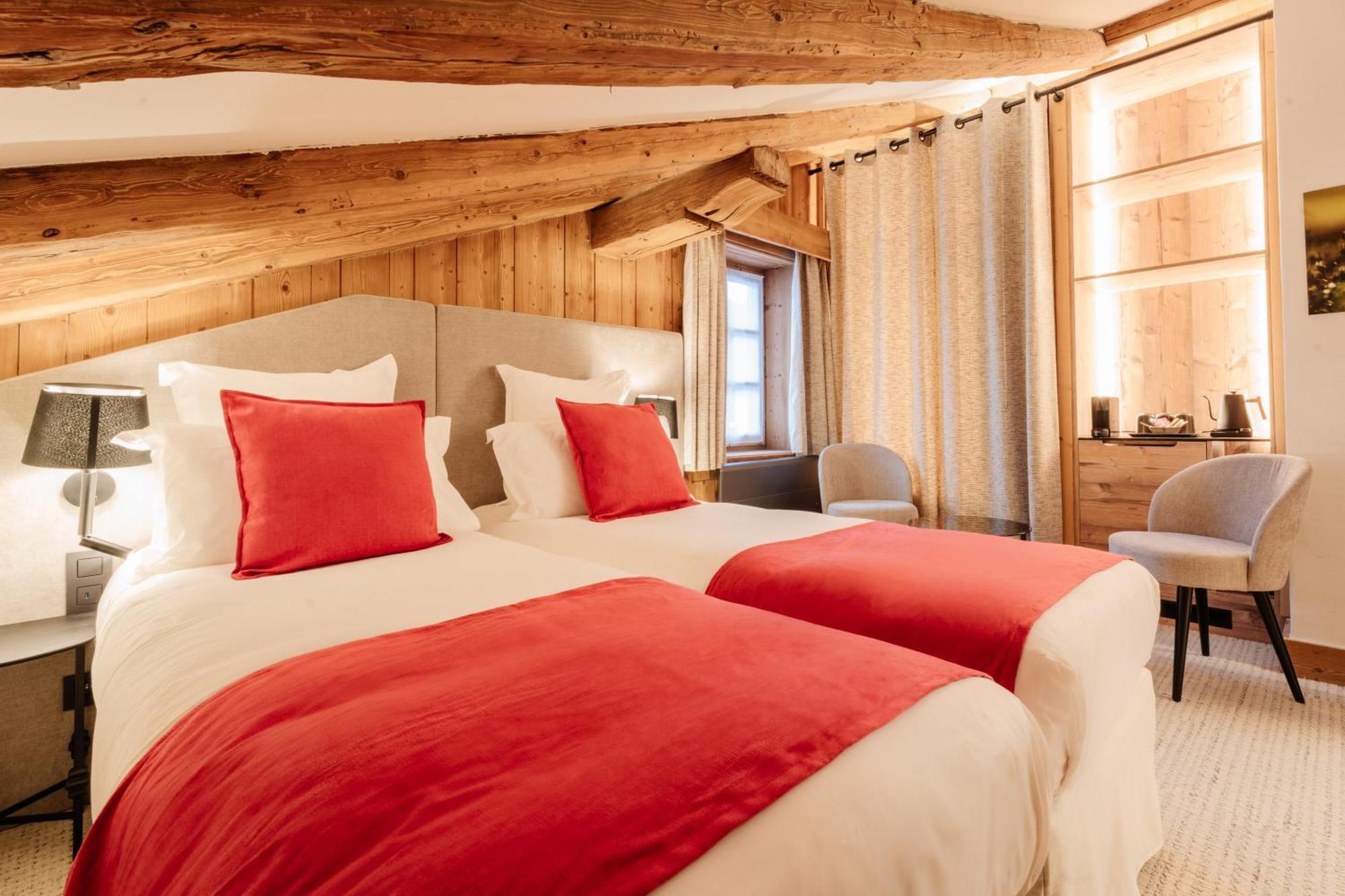 La Ferme Du Golf Hotell Megève Exteriör bild