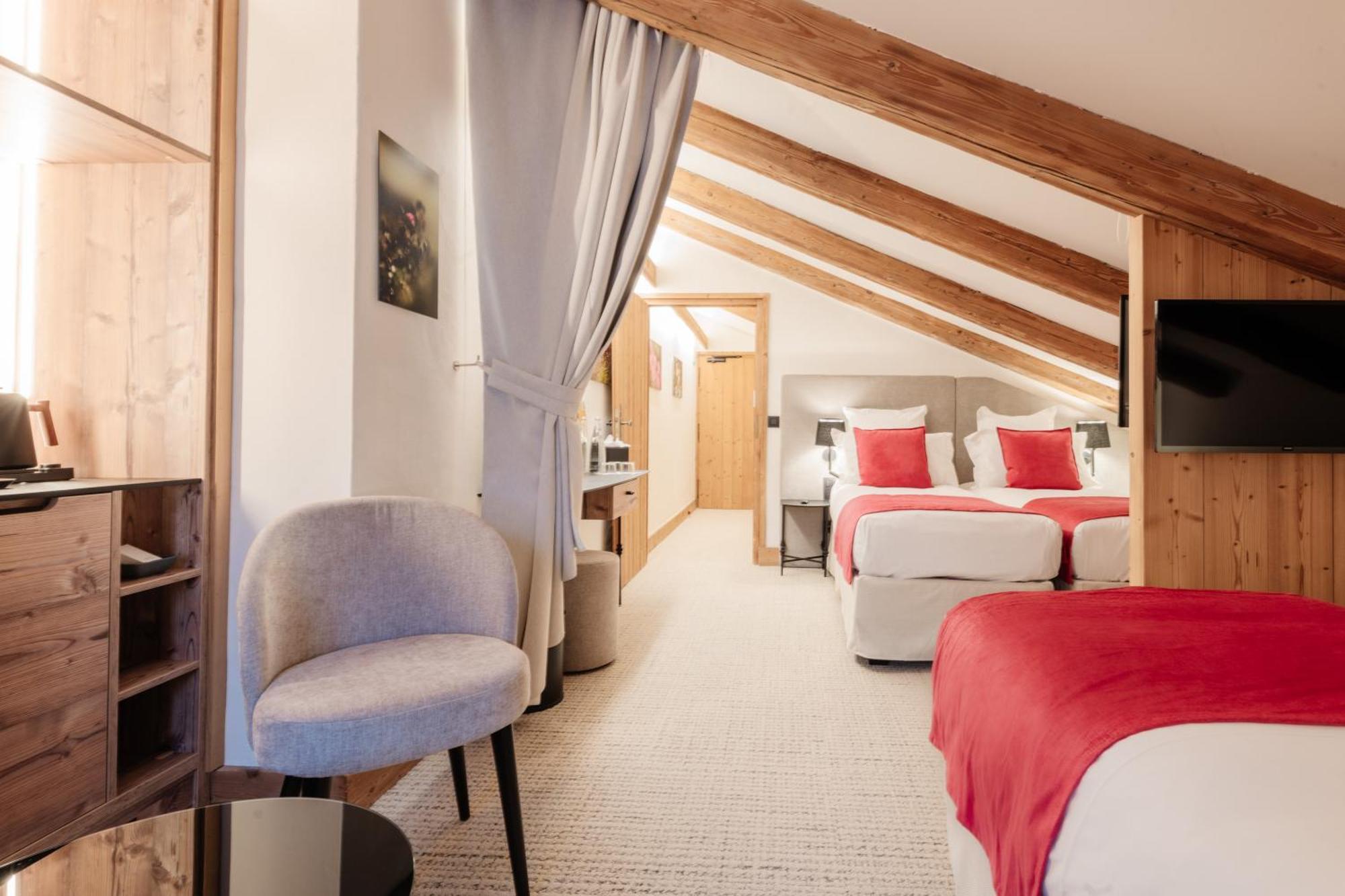 La Ferme Du Golf Hotell Megève Exteriör bild